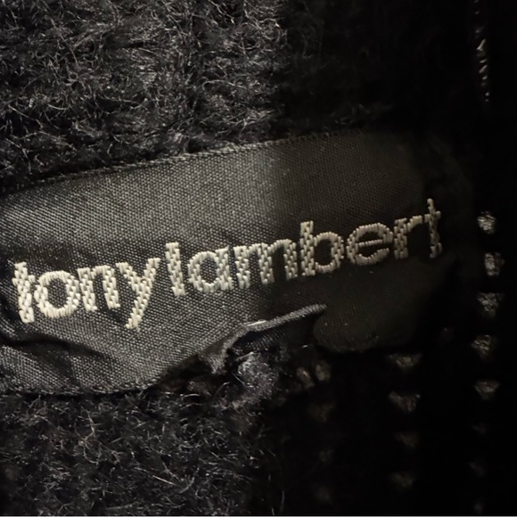 Vintage 80s/90s Tony Lambert Southwestern Concho Oversized Sweater Jacket Large - Picture 3 of 6